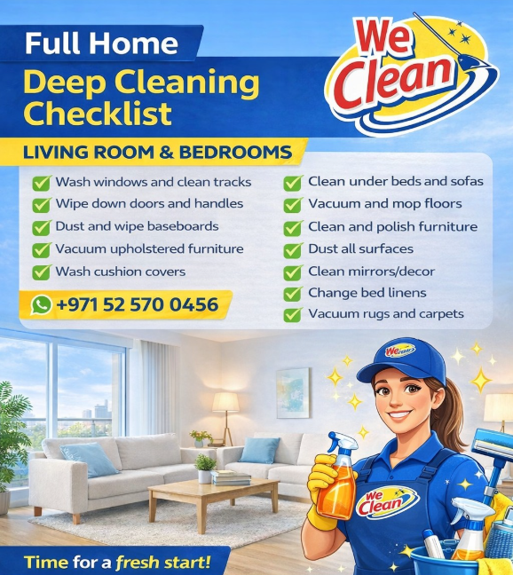 Deep Cleaning Services in Abu Dhabi